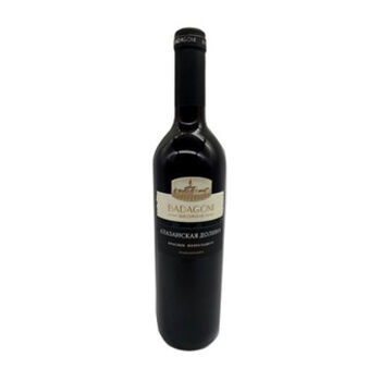 Vino červen&eacute; polosladk&eacute; Badagoni Alazani
