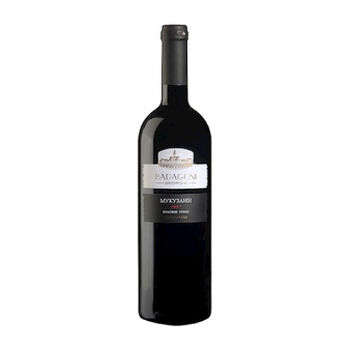 Vino červen&eacute; such&eacute; Badagoni Mukuzani