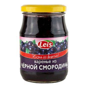 Džem z čiernych r&iacute;bezl&iacute; Leis
