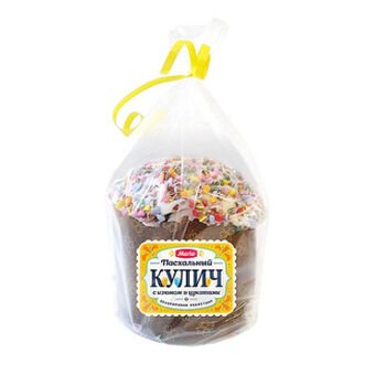 Veľkonočn&yacute; kol&aacute;č s hrozienkami a M&M&acute;s