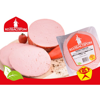 Jemn&aacute; sal&aacute;ma Kolbasprom Slivochnaya cena za 100 g