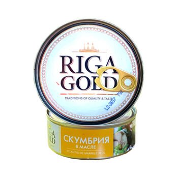 Makrela atlantick&aacute; v oleji Riga Gold