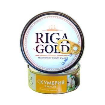 Makrela atlantick&aacute; v oleji Riga Gold