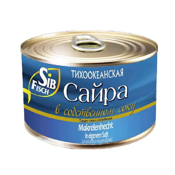 Saury vo vlastnej &scaron;ťave SibFisch 240g
