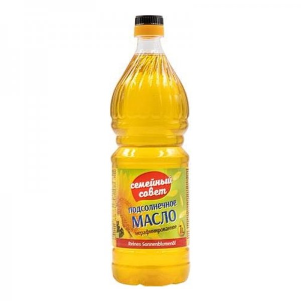 Nerafinovan&yacute; slnečnicov&yacute; olej Semejny Sovet