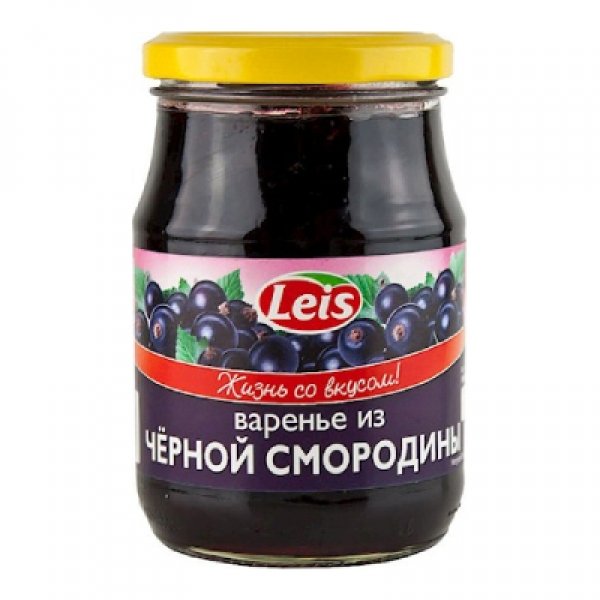Džem z čiernych ríbezlí Leis