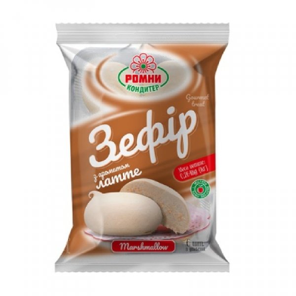 Zefir s príchuťou latte