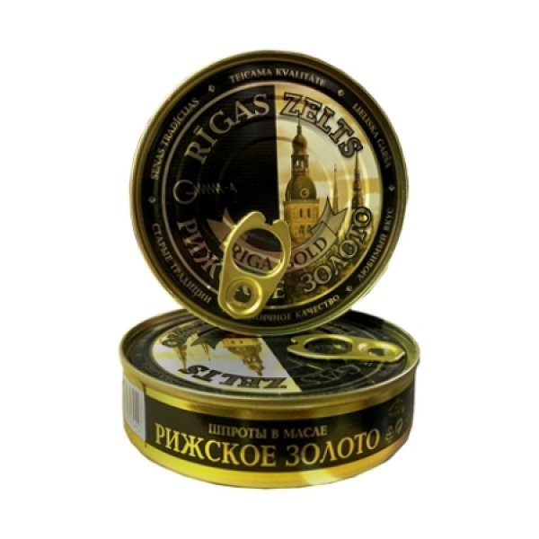 &Scaron;proty v oleji Riga Gold