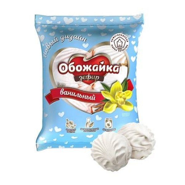 Zefir vanilkový Obozhajka