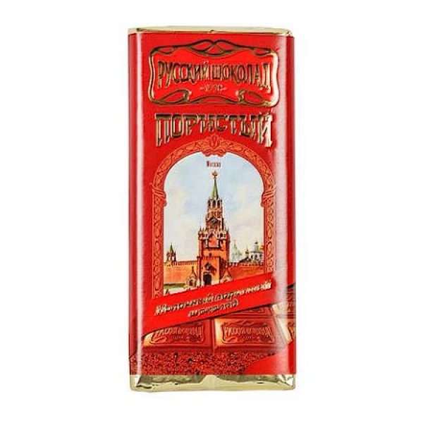 Prevzdušnená mliečna čokoláda Russkij Schokolad