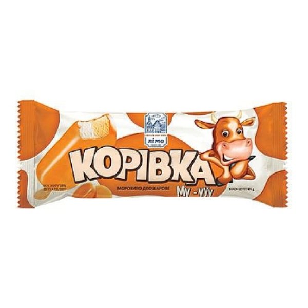 Zmrzlina s karamelovou pr&iacute;chuťou KOROVKA